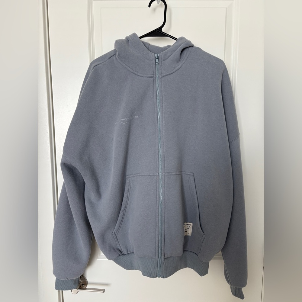 Comfrt Affirmations Zip Hoodie (S) - Slate